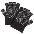 Venta caliente medio dedo guantes de fitness Yoga Pilates guantes